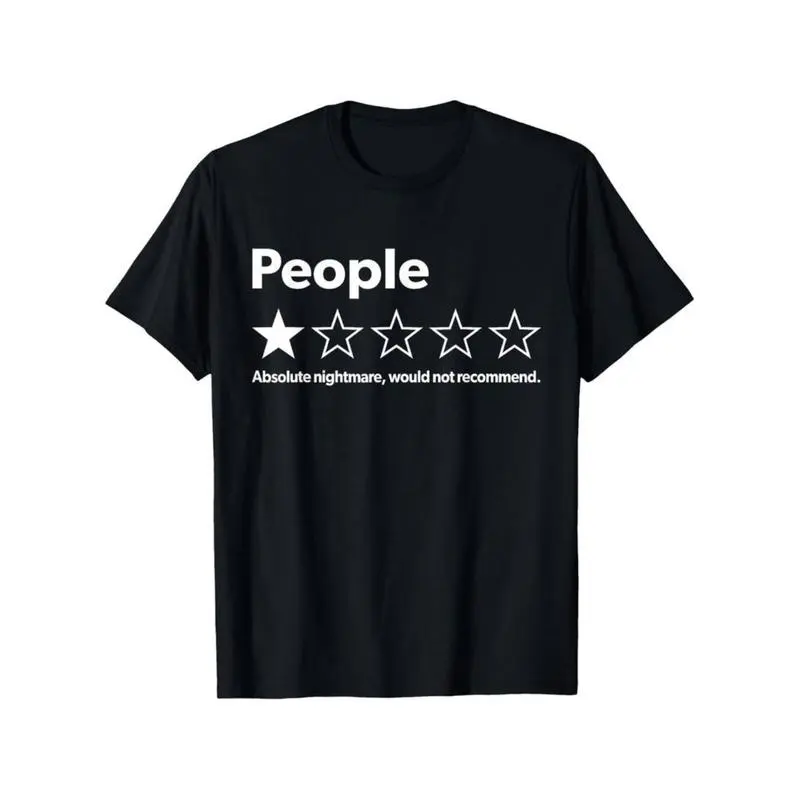 One Star Absolute Nightmare Would Not Recommend Funny Review T-Shirt