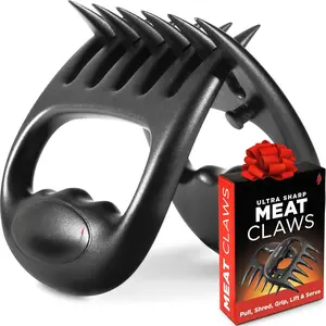 Meat Shredder Claws - Grilling Accessories Fathers Day  for Dad - BBQ Bear Claws Puller for Shredding Pulled Pork Chicken  Grilling Gifts for Men Him Husband Boyfriend