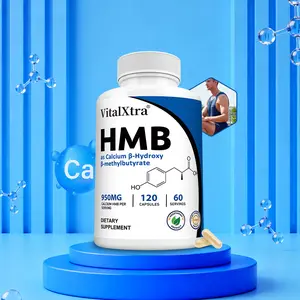 HMB Health Supplement - Supports muscle health, supports endurance, and capacity up to 120 Capsules.