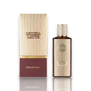 Khadlaj Perfumes | Mocha Latte | Eau De Parfum | 100 ML | 3.4 oz | Cinnamon - Coffee - Chocolate - Vanilla - Tonka Bean Scent