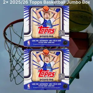 Basketball Break 490- 2025-26 Topps Basketball Jumbo Hobby 2 Box