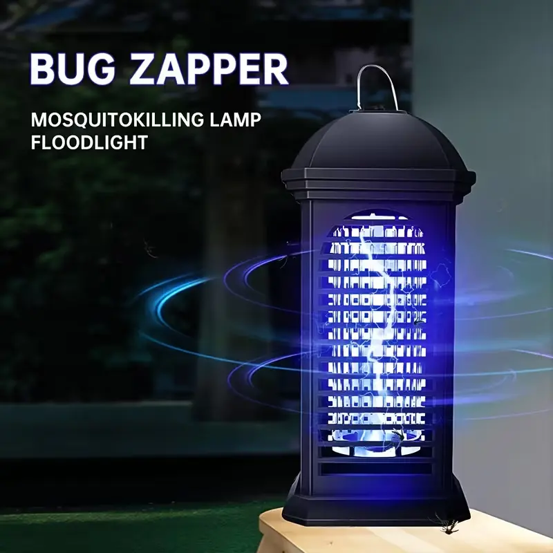 4000V Mosquito Zapper Killer, 11W Waterproof Insect Zapper with UV Light Lamp, High-Efficiency Bug Zapper, Ideal for Patio, Household Use,back to school,back to school haul