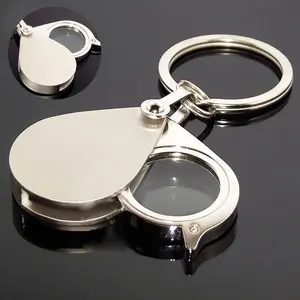 Portable Folding Pocket Magnifying Glass, 30x Magnification, Compact Design, Ideal for Reading & Detail Work, Includes 1 Piece + 30 Pieces