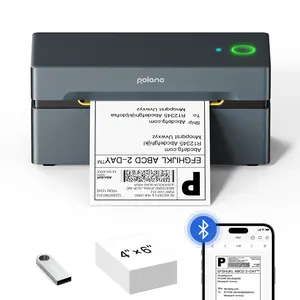PL80E Bluetooth Thermal Shipping Label Printer, Wireless 4x6 Shipping Label Printer for Small Business.