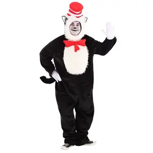 Plus Size Cat in the Hat Premium Costume