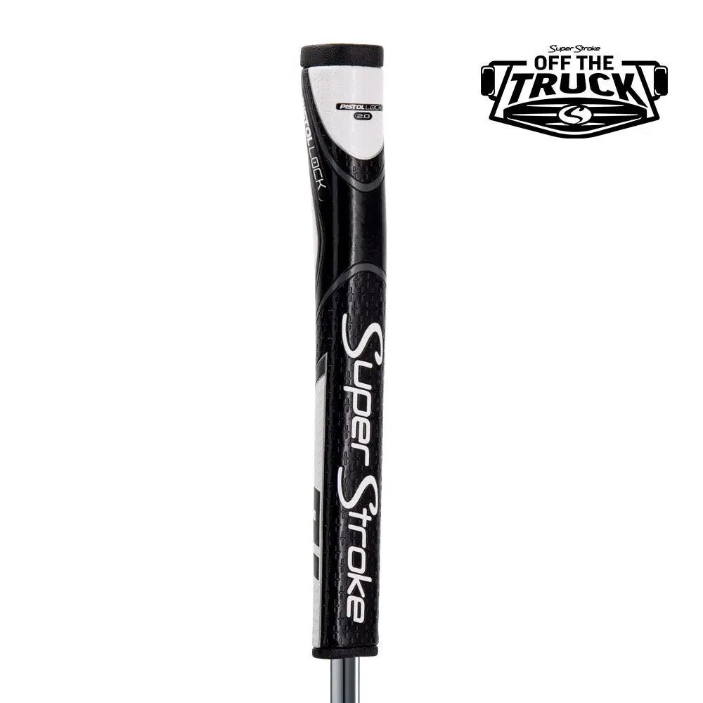 Putter Grip, Zenergy Pistol Lock 2.0 Classic Style for Enhanced Control & Comfort on The Green, Lightweight 60g Golf Equipment, Putter Grip Golf Club Parts
