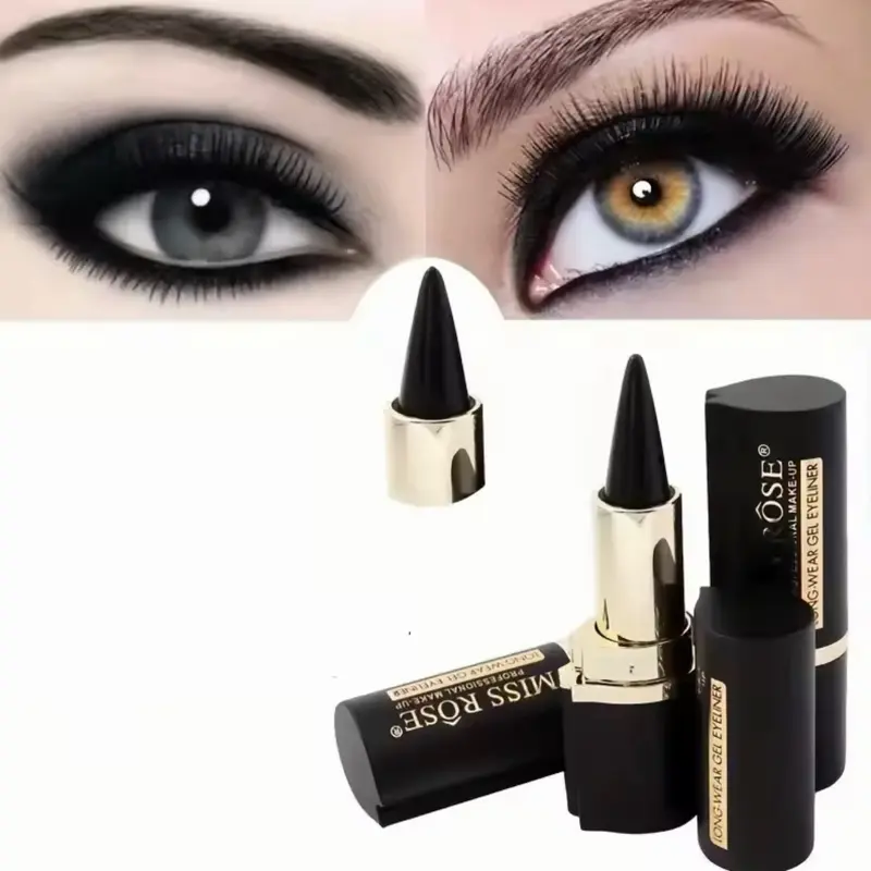 Creamy texture Eyeliner, 1 Count /2 Counts Easy Coloring Sweat Proof High Pier Pencil, Daily Makeup Accessories for Women and Gi