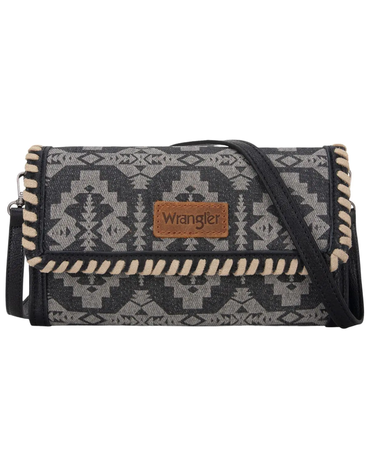 Wrangler Women's Women'S Southwestern Print Crossbody Bag - Wg2212-C012-Bk