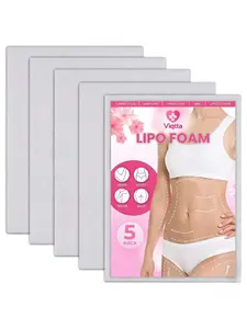 VIQTTA 5 Pack Compression Foam Pads for Waist Abdomen & Thigh Support