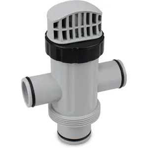 11872 Dual Split Hose Plunger Valve Compatible with Intex Replacement Pool Part Accessory Attachment for Above Ground Pool and Pool Pump Maintenance