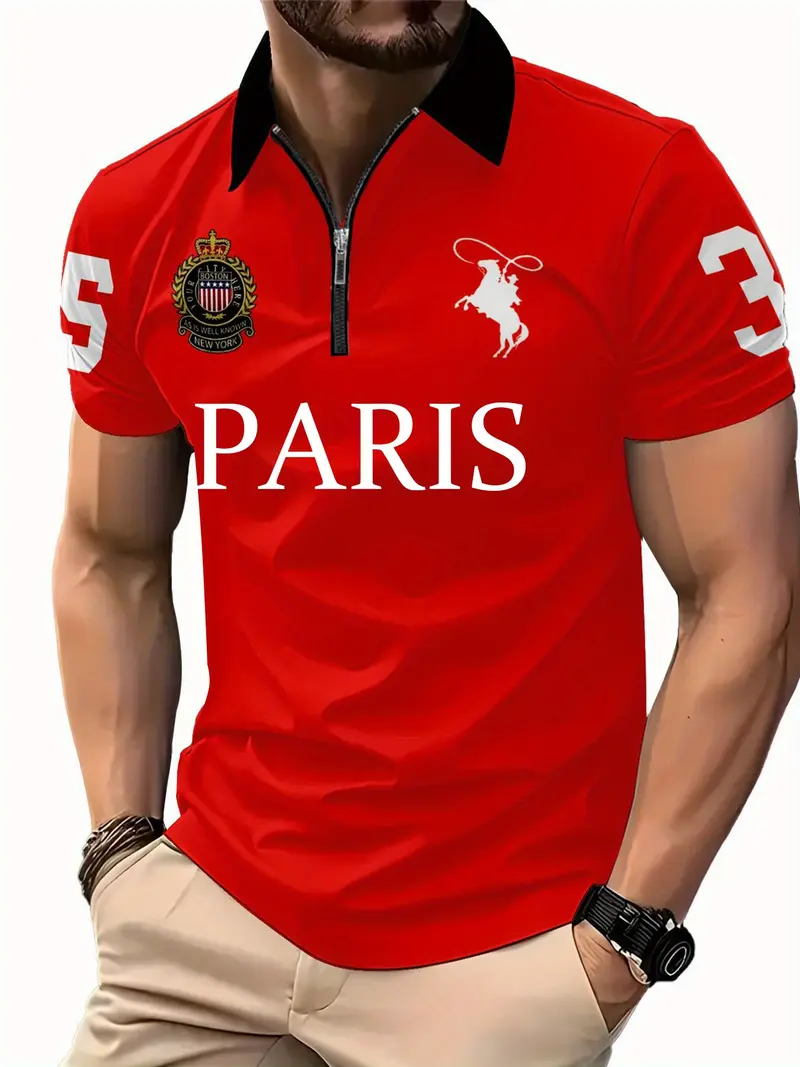 paris polo shirt - TikTok Shop