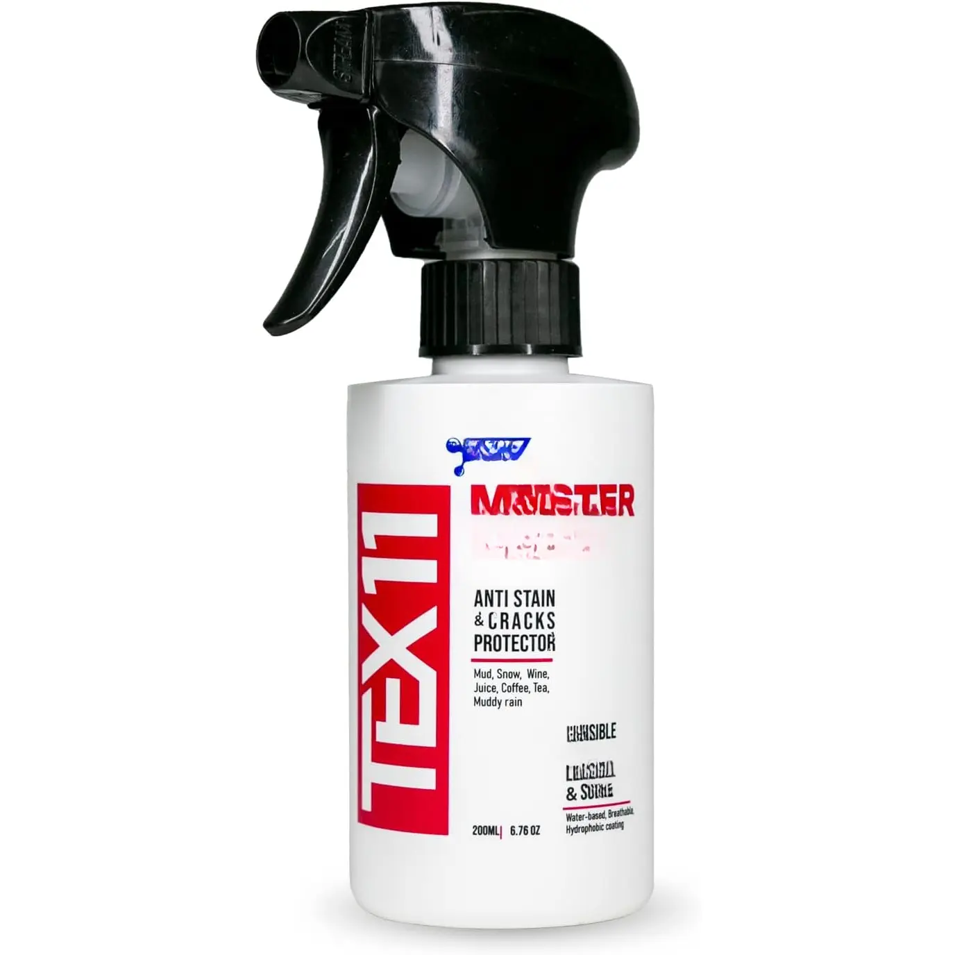 Leather and Suede Hydrophobic Spray, Water and Stain Repellent, Waterproofing for Boots,  Seats, Furniture, Jackets, Shoes, Bags and More (6.76 fl.o)