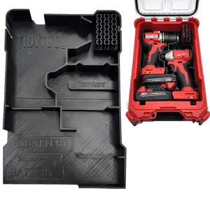 Packout Insert for M18 Drill Driver and Impact- Milwaukee Compact Organizer