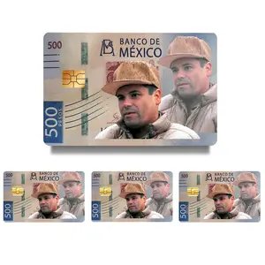 500 Pesos Mexicanos Chapó Credit/Debit Card Skin Decal