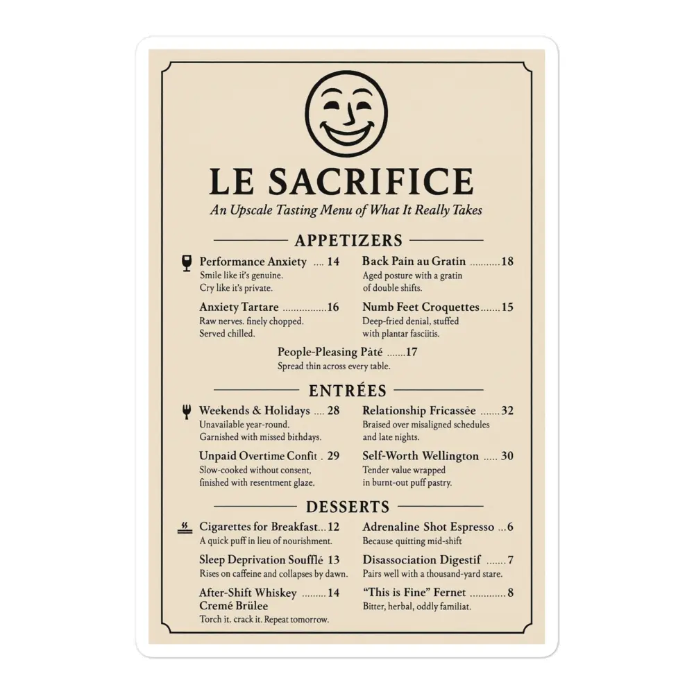 Le Sacrifice Sticker