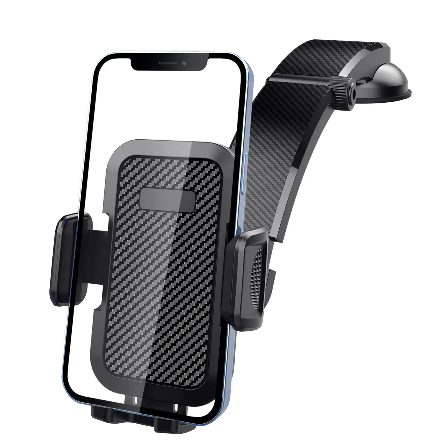 Dash Mounted Holders Phone Holders for Your Car Phone Mount for Car Windshield Dashboard Air Vent Universal Desk Mounts Hands Free Automobile Cell Phone Holder Fit for iPhone Smartphone