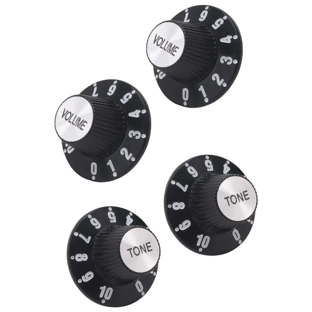 Witch Hat Knobs Top Hat Knobs Tone Volume Control Knobs for Electric Guitar Bass Amplifier Effect Pedal