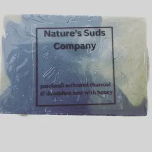 Patchouli activated charcoal with honey