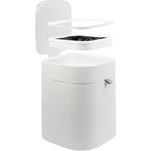 Trash Bag Refill Rings for Self Sealing Smart Trash Can Intre-02, Pack of 6-supports approximately 150 uses