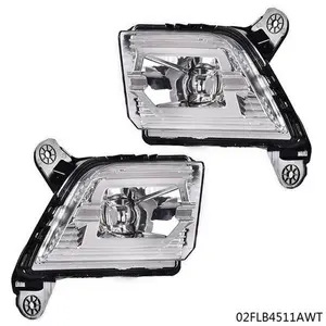 LED Fog Lights Lamp Clear Fit For 2019-2022 Chevy Silverado 1500 Generation New G-PLUS