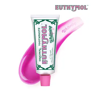 Euthymol Whitening Toothpaste (1 Pack) – Removes Coffee & Tea Stains, Brightens Teeth, 1100ppm Fluoride for Cavity Protection, Korean Oral Care