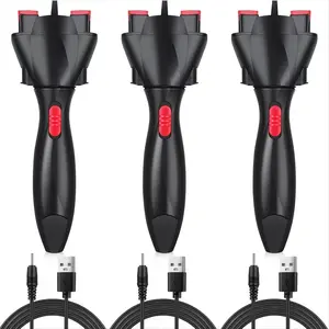 3 Piece Set Automatic Electric Braiding Machine Black DIY Styling Hair Curler Automatic Braiding Machine for Women Girl