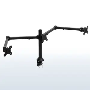 Triple Monitor Desk Mount - 23" to 32" Screens