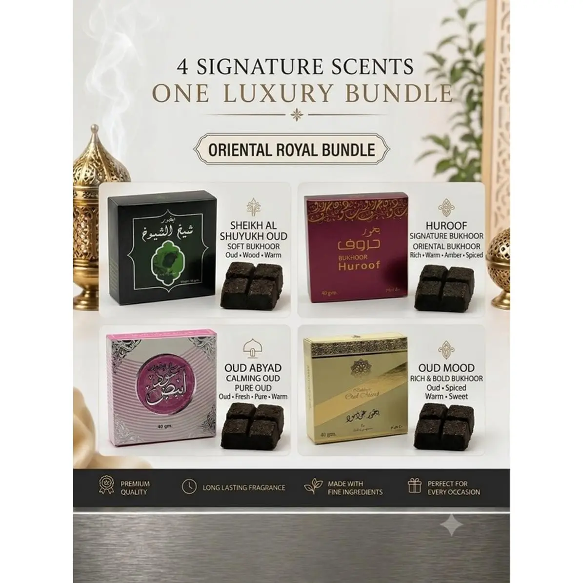 Oriental Royal Bundle Premium Quality Long Lasting Fragrance for Every Occasion