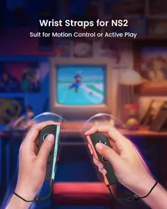 Wrist Strap for Switch 2 Joycons Strap Grips for Switch 2 Sports Accessories for Joycon Controller, Controller Hand Grip Accessories Easy to Install Adjustable Tightness Stable Connection