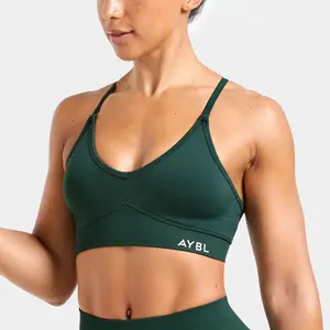 AYBL Adapt Sports Bra - Seamless Multi-Way Top with Adjustable Straps & Removable Padding for Customizable Comfort