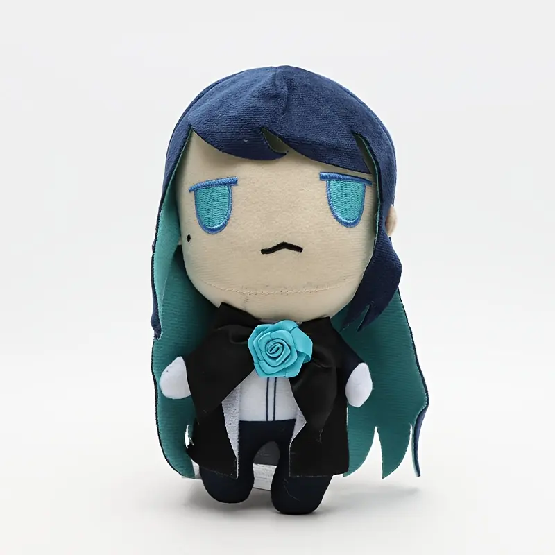 Cute Ado Hibana Plush Toy Kawaii Anime Doll Ado Birthday Plush Anime Characters Home Decoration Desktop Ornaments Collection Birthday Gift for Collector and Friends