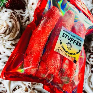 Strawberry Cocoa and Cream STUFFED Kaleidoscopes