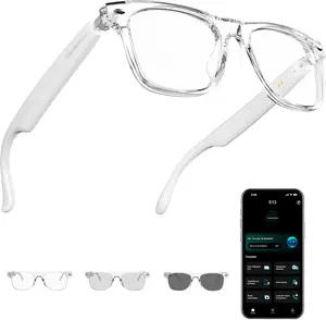 AI Smart Glasses for Women & Men with Chatgpt, Bluetooth Glasses with 165 Languages Translation, Color-Change Lens, Meeting Analysis, Music Playback, Hands-Free Calls, UV & Blue Light Protection Giwbeiv