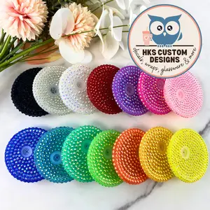 Rhinestone Lids for 16 oz Cups Bling Lids for Drinkware & Glasses High-Quality Acrylic, Single or 4-Pack Options