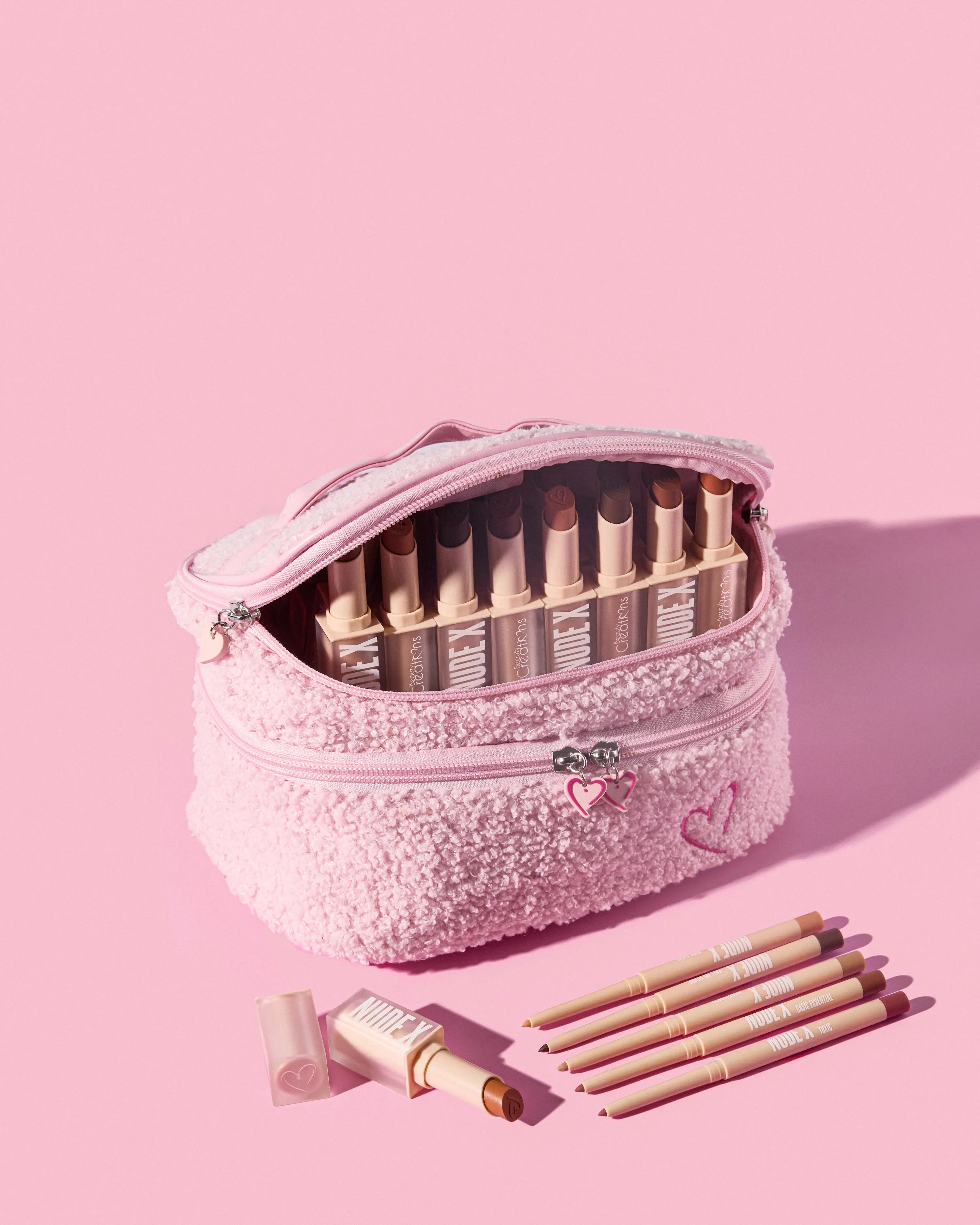 Beauty Creations Nude X Matte Lip Liner & Lipstick Complete Bundle Bag - Hydrating Makeup Lip Combo, Beauty Products, Gift Sets for Women Beauty Creations Nude X Matte Lip Liner & Lipstick Complete Bundle Bag - Hydrating Makeup Lip Combo, Beauty Products, Gift Sets for Women