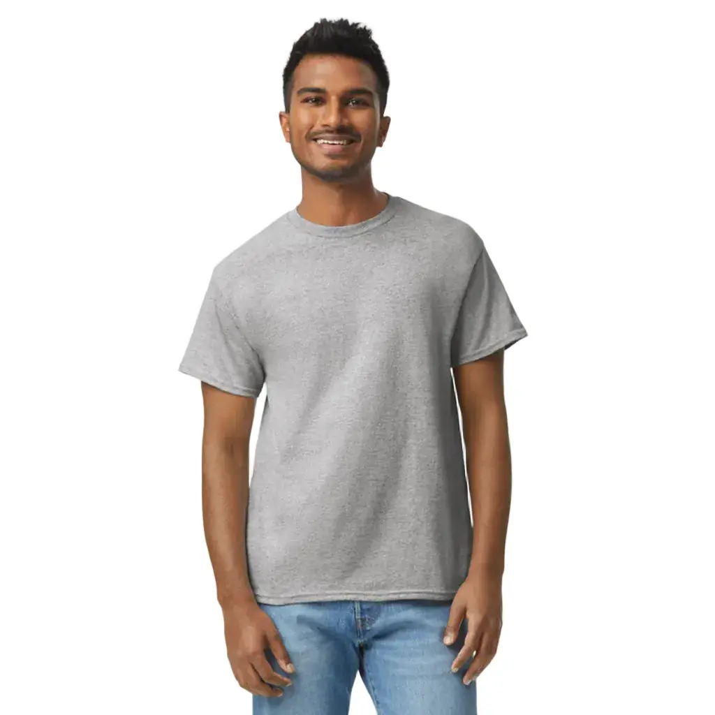 Gildan® 5000 Heavy Cotton Adult T-Shirt - (S-M-L-XL)