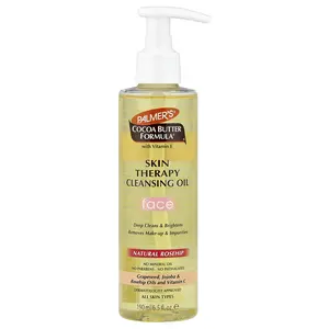Palmer's Cocoa Butter Formula® with Vitamin E, Skin Therapy Cleansing Oil, Face, All Skin Types, Natural Rosehip, 6.5 fl oz (190 ml)