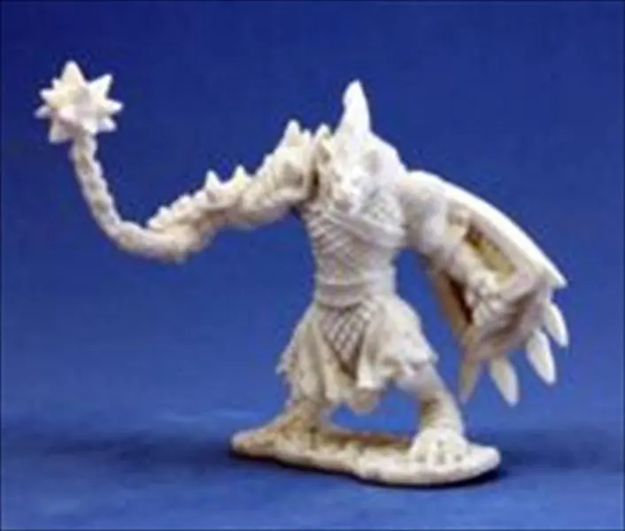 Reaper Miniatures 77012 Bonest50 - Paint-Ready Gnoll Warrior Statue, Home Decor Figurine