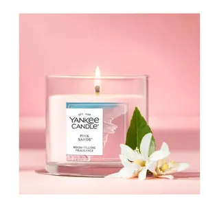 Yankee Candle Signature 4.3oz. Pink Sands Tumbler Candle