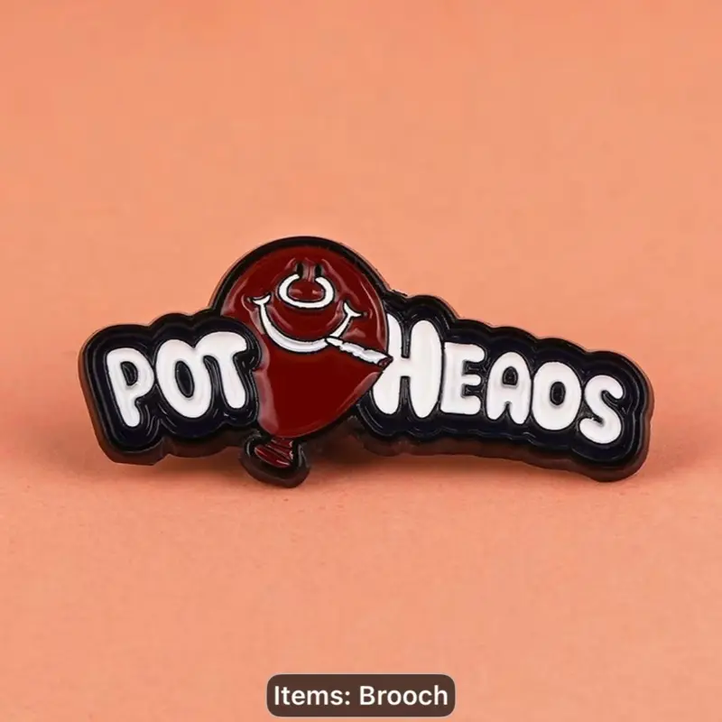 1pc Unique Zinc Alloy Creative Enamel Badge Brooch for Men and Women - Fashion Accessory Pin for Backpacks, Hats and Jackets - Perfect Birthday Gift for Friends and Family