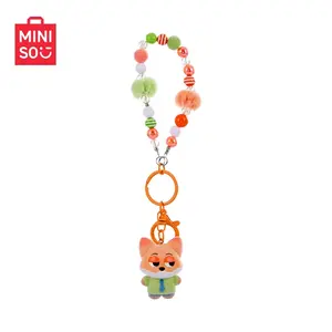 Disney Zootopia Flocked Figure Keychain – Soft Touch Collectible Pendant, Cute Bag Charm, Perfect Gift for Disney Fans, Adorable Portable Companion!