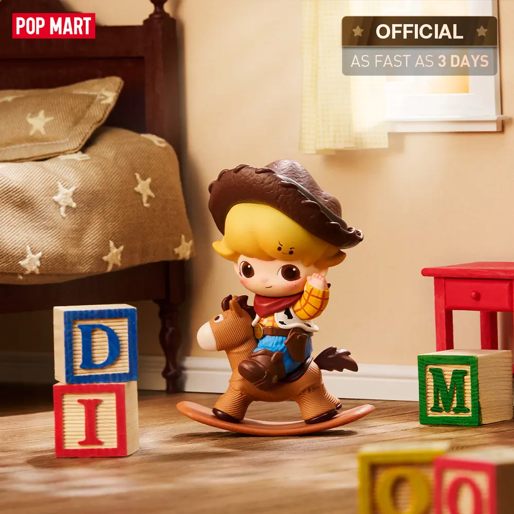 POP MART DIMOO WORLD × PIXAR Series Figures Blind Box Fun Toy