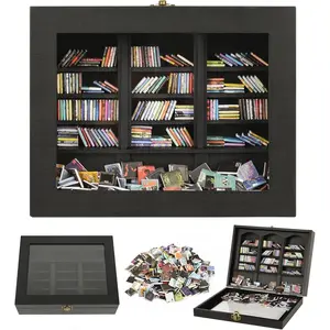 Mini Bookshelf with 300 count Mini Books,Small Bookshelf for Book Lovers, Miniature Book Library Doll House Decoration,-Relieving Gifts for Family and Friends