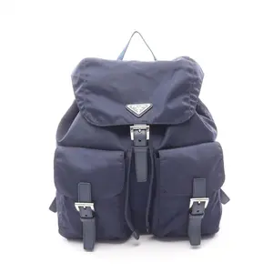 Pre-owned PRADA Nylon Tote Bags Saffiano Leather Backpack