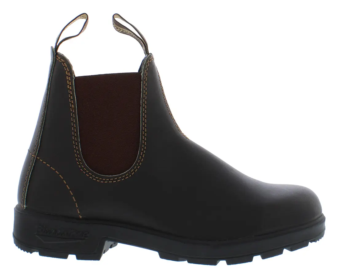 Blundstone Unisex Leather Chelsea Ankle Boot, Comfortable Elastic Sided Slip-On Walking Shoes Footwear, Casual