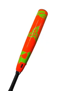 DeMarini Zen "Orange Neon POP" 2-3/4" Big Barrel USSSA Bat 2025 Dark Matter Composite Two-Piece Design for Elite Performance