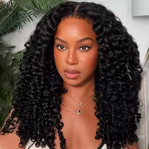 【NEW IN】Alipearl Wig 150% Density Burmese Curly Wig 7x5 Lace Closure Wigs Human Hair Pre Bleached Pre Cut Lace Ready To Go Wig