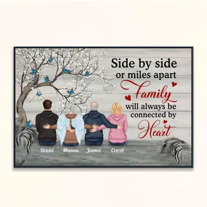 I Am Always With You Personalized Poster, Memorial Gift For Loved Ones, Sentimental Family Remembrance