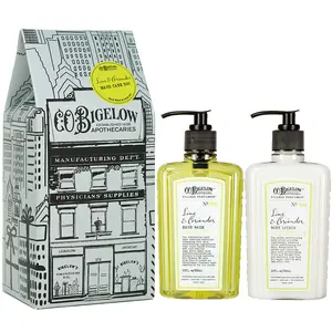 Village Perfumer - Lime & Coriander Hand Care Duo - Apothecary Box