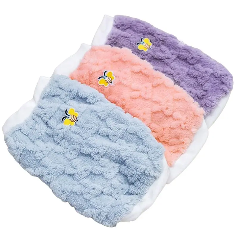 Cozy Fleece Dog Sweater for Small Dogs, Thickened Warm Winter Puppy Clothes, Soft & Comfortable Pet Apparel for Chihuahua Teddy Poodle, Easy-to-Wear Cat Winter Coat with Cute Bee Patch